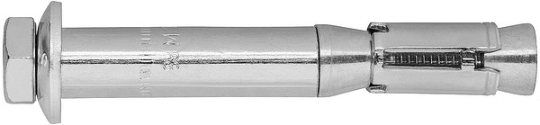 Voima-ankkuri S M12-20/80/15 Zn LIEBIG tyyppi S kuusioruuvilla sink