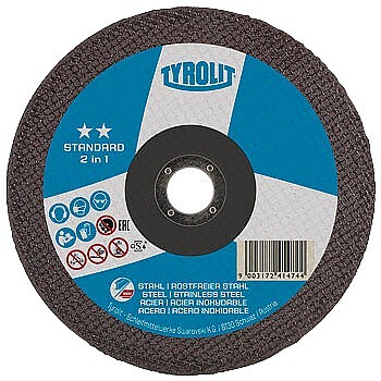 Tyrolit Standard 2in1 katkaisulaikat  
