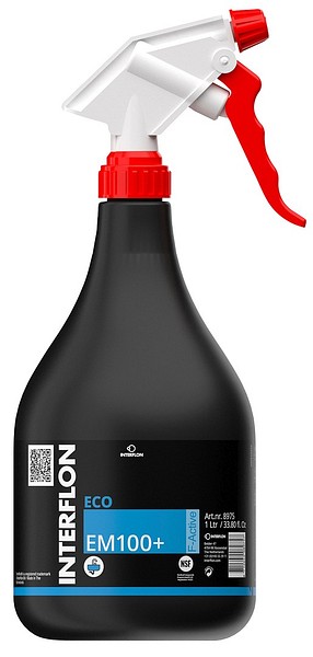 Interflon Eco EM100+ 1L NSF 8975 rengöring 6 st/låda K1 K3
