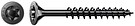 SPAX Universal screw BLAX TX partial thread