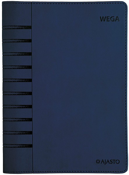 Pöytäkalenteri Wega 2026 Tummansininen, 148x210mm