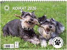 Seinäkalenteri Koirat 2026