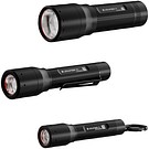 Ledlenser P series battery-operated flashlights
