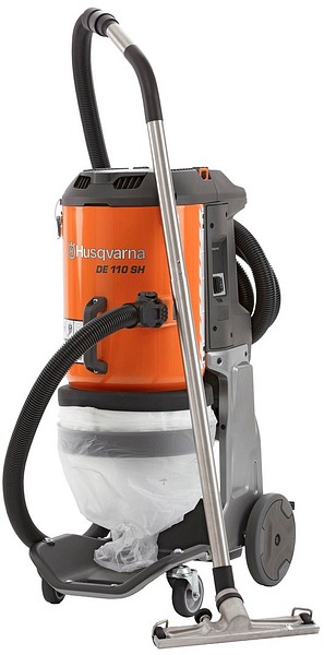 Teollisuusimuri DE 110 SH Husqvarna DE 110 SH pölynerotin