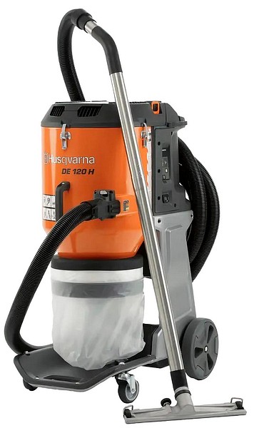 Teollisuusimuri DE 120 H Husqvarna DE 120 H pölynerotin
