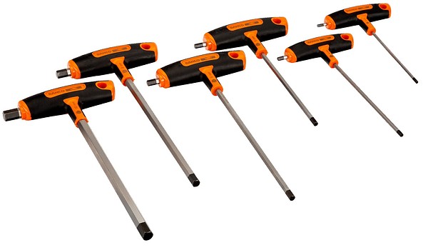 903T-1 insexnycklarsats T-skaft Bahco 903T-1