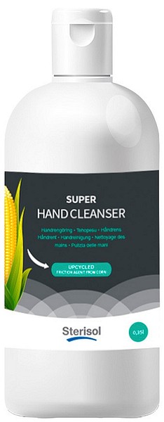 Sterisol Super Hand Cleaner 350ml 4480 miedosti hajustettu 12 kpl/ltk