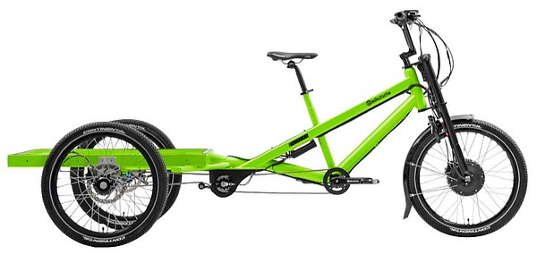 EPAL kolmipyörä 7-vaihteinen RADKUTSCHE kuormapyörä