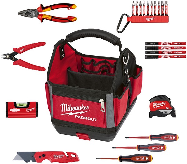 Sähköasentajan sarja PACKOUT 23kpl Milwaukee 4932500547
