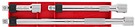 Lukittavat jatkovarret 3/8 3kpl
