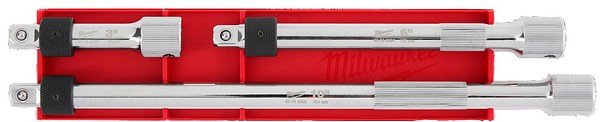 Locking extensions 3/8 3pcs Milwaukee 4932480644