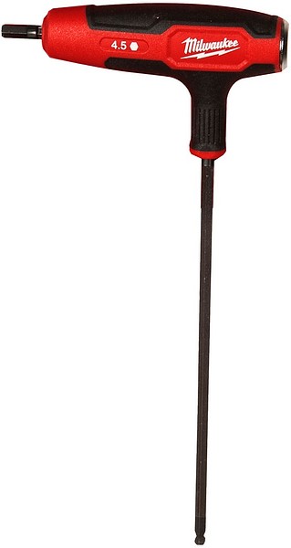 Insexskruvmejsel T-handtag 4,5mm Milwaukee 4932498683