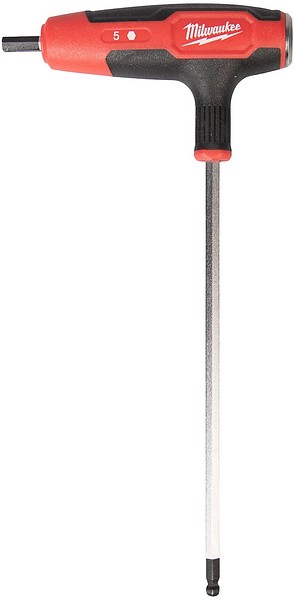 Insexskruvmejsel T-handtag 5mm Milwaukee 4932498684