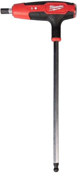Insexskruvmejsel T-handtag 8mm Milwaukee 4932498687