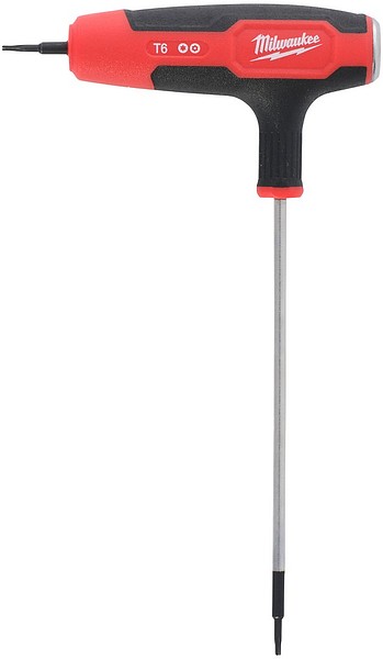 Torx skruvmejsel T-handtag T6 Milwaukee 4932498691