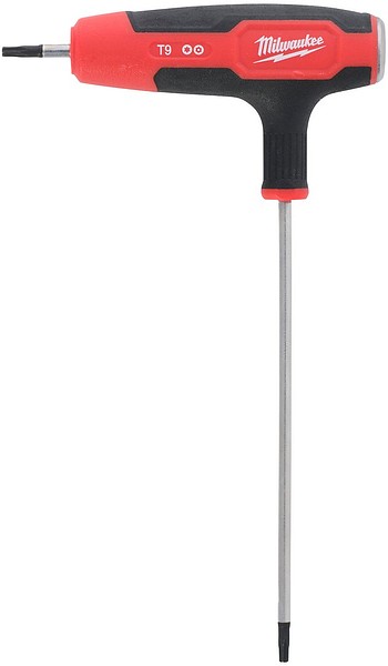 Torx skruvmejsel T-handtag T9 Milwaukee 4932498694