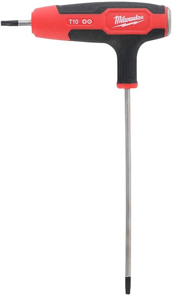 Torx skruvmejsel T-handtag T10 Milwaukee 4932498695