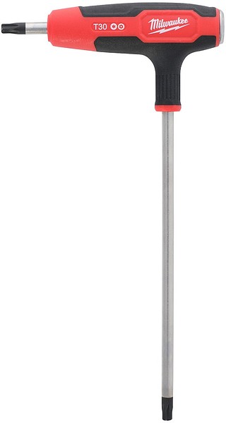 Torx skruvmejsel T-handtag T30 Milwaukee 4932498700
