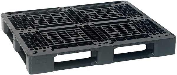 Plastic pallet 1200x1000mm S-F SF1000PES/5/S-99 16pc/stack
