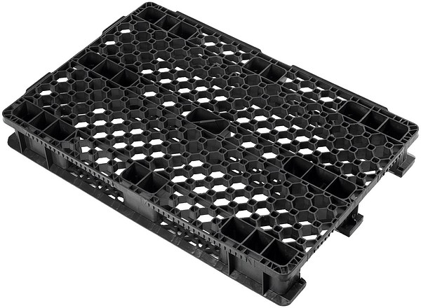 Plastic pallet 1200x800mm with rim S-F SF800M2R/7-99 16pc/stack