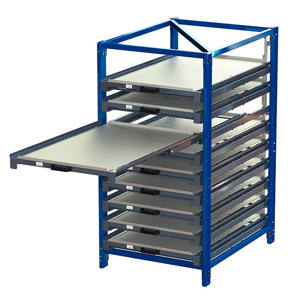 Storage module 100% 0,15t SS 22 129-1 with lock