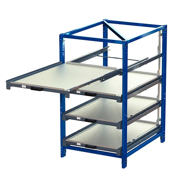 Storage module 100% 0,15t SS 22 124-1 with lock