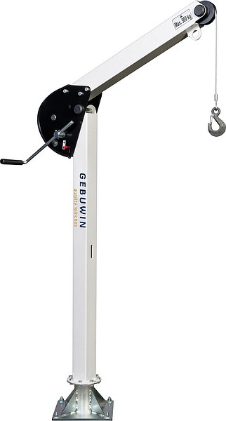 Gebuwin davit-nosturi 0,125t HL SD125SST AISI 316 EN 13157