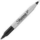 Sharpie Twin Tip musta