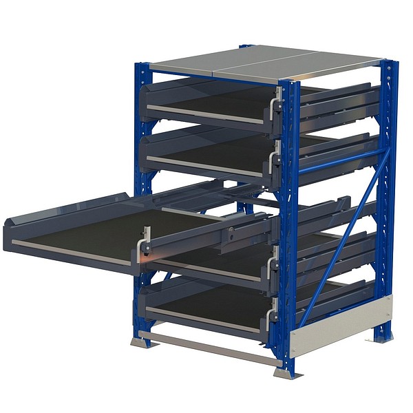Storage module 100% 0,6t SS 19 125-1 with lock