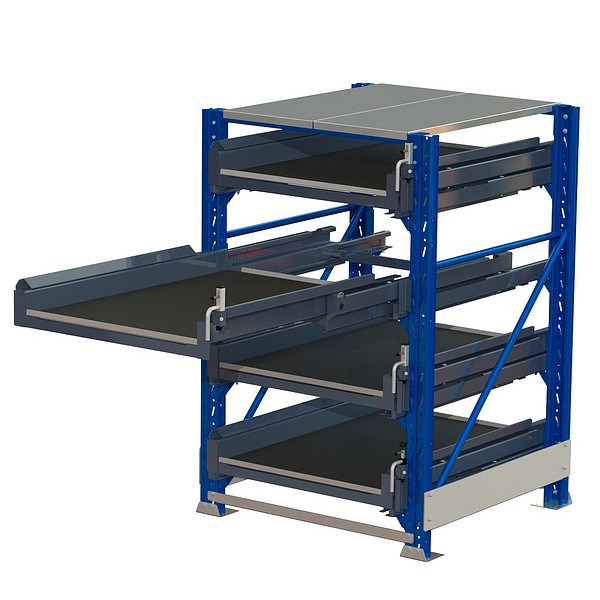 Storage module 100% 0,6t SS 19 124-1 with lock