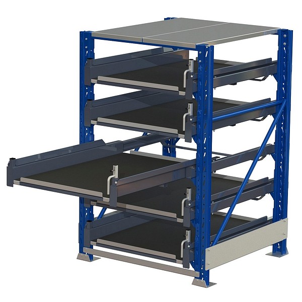 Storage module 70% 0,6t SS 19 115-1 with lock