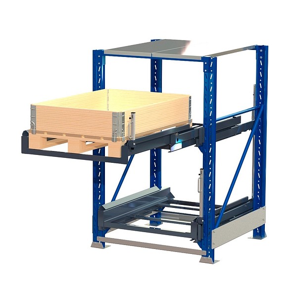 Storage module 100% 0,6t EUR SS 15 122-1 with lock