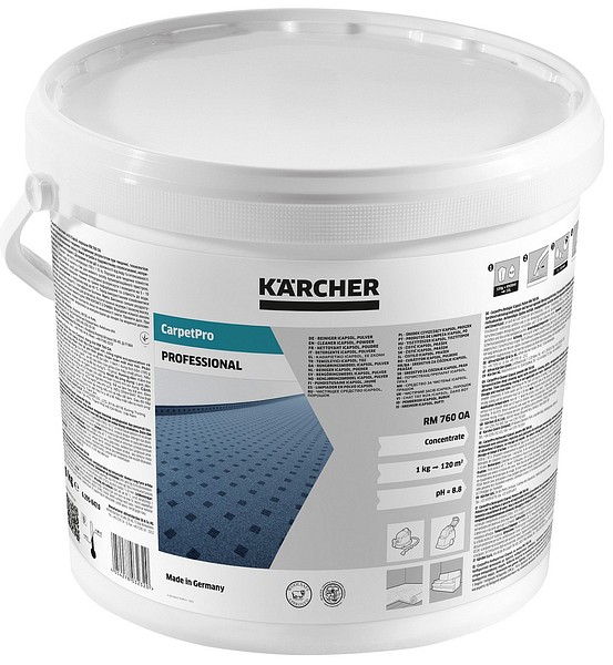 RM760 tekstiilinpuhdistusjauhe Kärcher 6.295-847.0