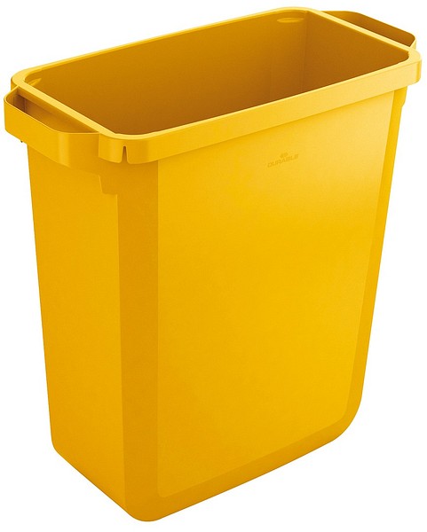 Soptunna 60l Durabin gul 1800496030 livsmedelssäker