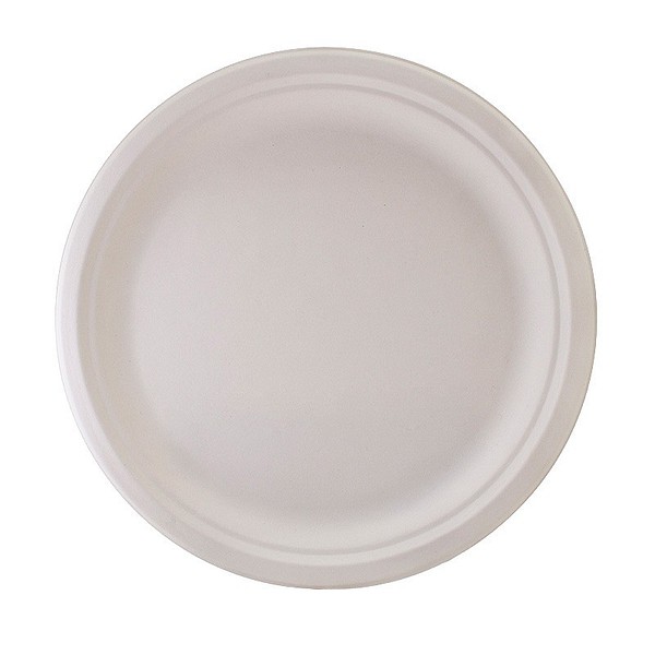 Fibre plate HUHTAMÄKI 25cm 30202881 50x12pcs/box, 16box/pall.