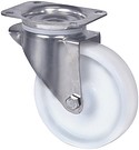 Kääntöpyörä 100mm nelikulmalaatta