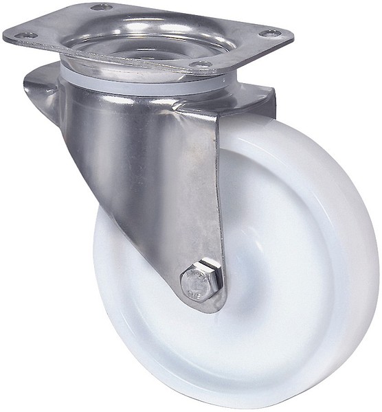 Kääntöpyörä 100mm nelikulmalaatta Tente 8470UOO100P62