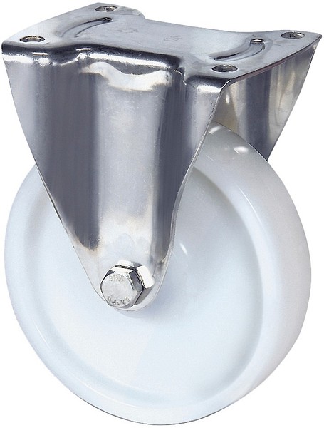 Kiintopyörä 100mm nelikulmalaatta Tente 8478UOO100P62