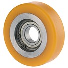 Mellanhjul 100X25mm polyuretan
