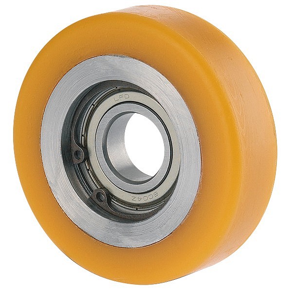 Wheel 100X25mm PU Tente ETY100x25-D:20 HL14