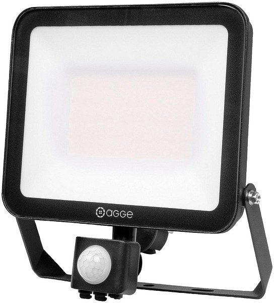 Led-valonheitin 50W PIR 3 in 1 Agge 20582 3000-6500K