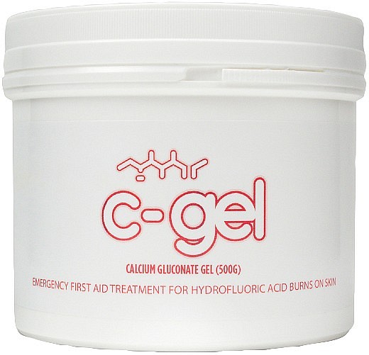 Calcium gluconate gel 500gr can, 2.5%