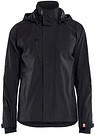 Kuoritakki Stretch musta/musta 4XL