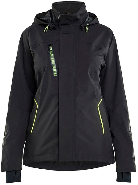 N kuoritakki STR BLÅKLÄDER 4403 L 440319179933 Musta/huom keltainen