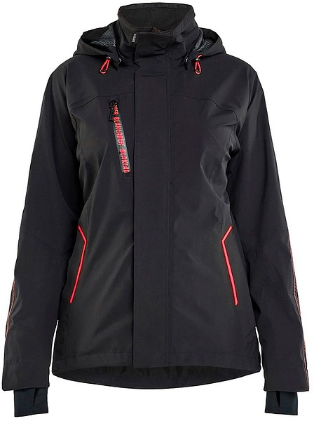 N kuoritakki STR BLÅKLÄDER 4403 L 440319179956 Musta/Punainen
