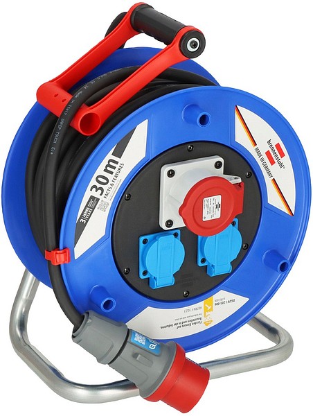 Cable reel Garant 30m 400V 1 HB 1237980 plastic current 16A