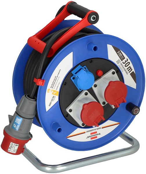 Jatkojohtokela Garant 30m 400V 2 HB 1238010 muovi voimavirta 16A