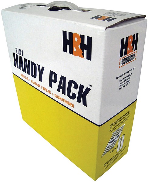 Nail + gas packs 34° hot dip galvanized  