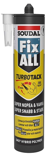 Soudal Fix All TurboTack hybrid polymer adhesive  