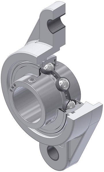 MUCNFL206 Bearing SNR SNR Plastic bearing